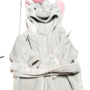 HB Baby Fleece Bathrobe 0/9 mos